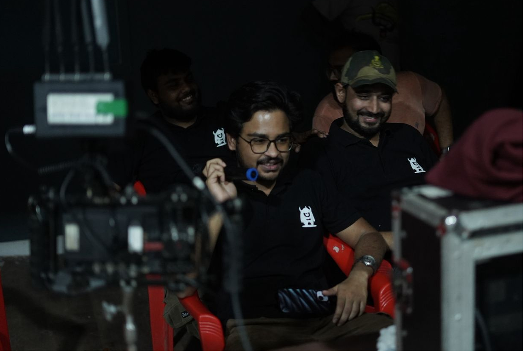 Behind the scenes